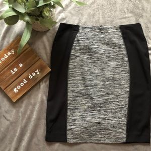 H&M Black dress skirt